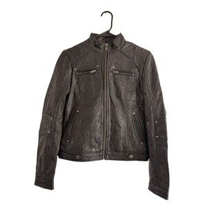 Milwaukee Leather Racer Jacket Women Size XS Black Premium Sheepskin SFL2801 New